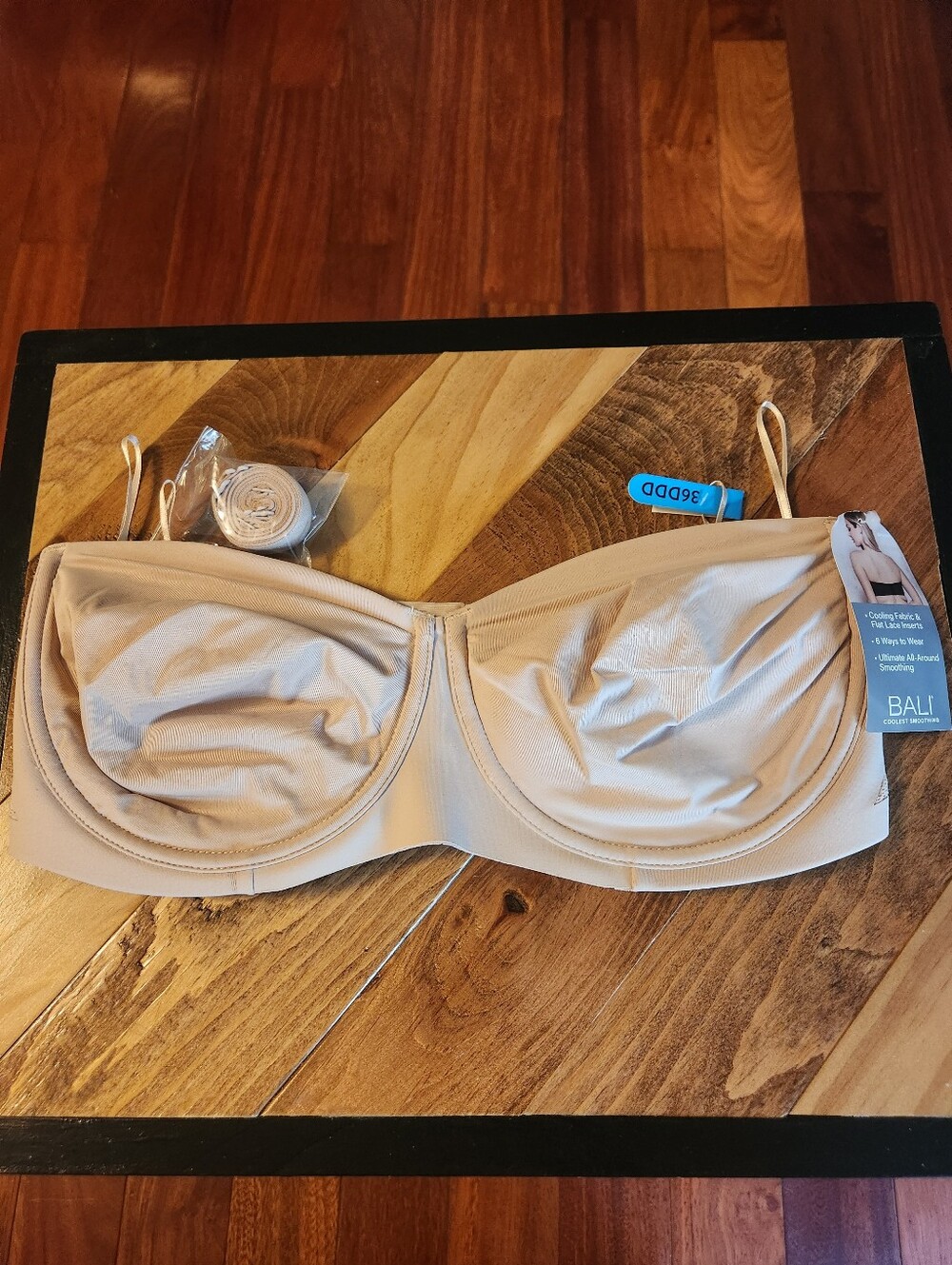 Bali Tan Coolest Smoothing 6 Ways To Wear Underwire Bre 36DDD NWT